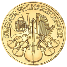 1/10 Unze Gold Philharmoniker 2003