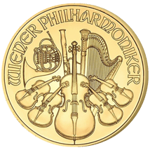 1/10 Unze Gold Philharmoniker 2003