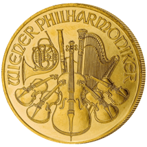 1 Unze Wiener Philharmoniker Gold 2009
