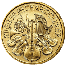 1/10 Unze Gold Philharmoniker 2017