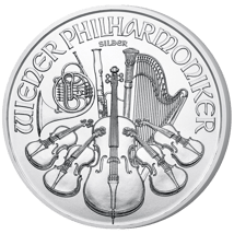 1 Unze Silber Wiener Philharmoniker 2018