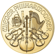 1/10 Unze Gold Philharmoniker 2018