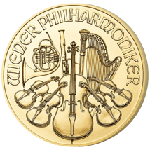 1/4 Unze Wiener Philharmoniker Gold 2018