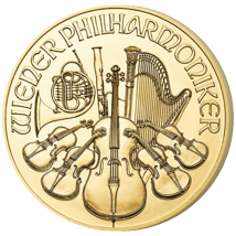1/2 Unze Wiener Philharmoniker Gold 2019