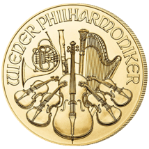 1/2 Unze Gold Wiener Philharmoniker 2021