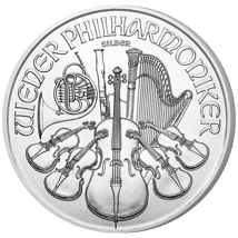 1 Unze Silber Wiener Philharmoniker 2021