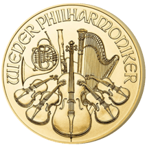 1/4 Unze Gold Wiener Philharmoniker 2022