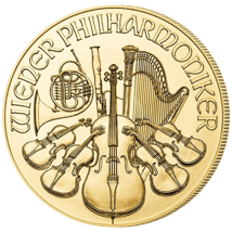 1/10 Unze Gold Wiener Philharmoniker 2022
