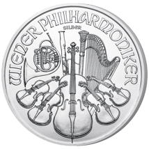 1 Unze Silber Wiener Philharmoniker 2022