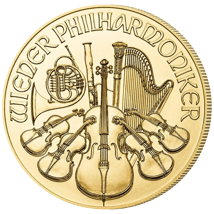 1/10 Unze Gold Wiener Philharmoniker 2023