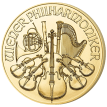 1/10 Unze Gold Wiener Philharmoniker 2023