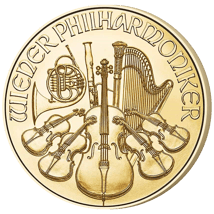 1/25 Unze Gold Wiener Philharmoniker 2025