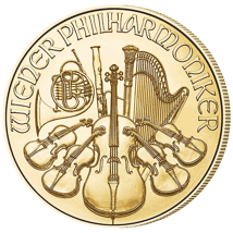 1/10 Unze Gold Wiener Philharmoniker 2025