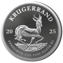 1 Unze Silber Krügerrand 2025 PP (Auflage: 8.500 | Polierte Platte)