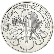 1 Unze Silber Philharmoniker 2010