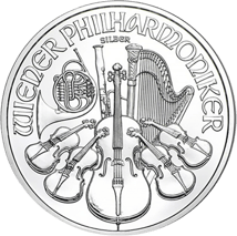 20 x 1 Unze Silber Philharmoniker 2014