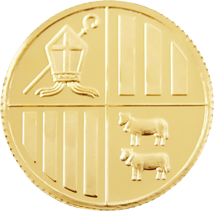 1/4 Unze Gold Andorra Eagle 2013