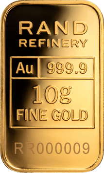 10g Elephant Gold Bar (Rand Refinery)