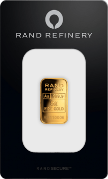 5g Elefanten Goldbarren (Rand Refinery)