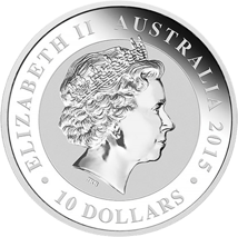 10 Unze Silber Kookaburra 2015