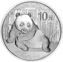 1 Unze Silber China Panda 2015