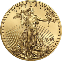 1 Unze Gold American Eagle 2015