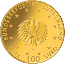 1/2 Unze Goldeuro Kloster Lorsch 2014 (Komplettsatz: A, D, F, G, J)