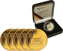 1/2 Unze Goldeuro Kloster Lorsch 2014 (Komplettsatz: A, D, F, G, J)