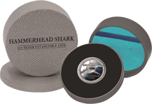 1 Unze Silber Hammerhai PP 2013 (coloriert | in Dose)