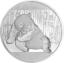 5 Unze Silber China Panda 2015 (Polierte Platte)