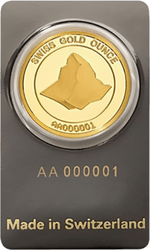 1 Unze Goldbarren Schweizer Goldunze (Matterhorn)