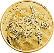 1 Unze Gold Niue Schildkröte 2015