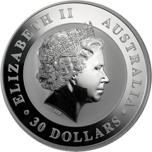 1kg Silber Kookaburra 2016