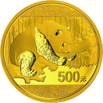 30g Gold China Panda 2016