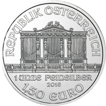 1 Unze Silber Wiener Philharmoniker 2016