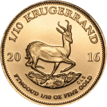 1/10 Unze Gold Krügerrand 2016