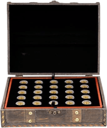 100 x 1/10 Unze Gold American Eagle (Inkl. Schatztruhe)