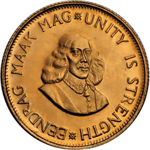 2 Rand Goldmünze (Südafrika)