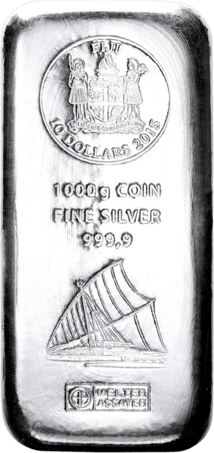 1 kg Silber Fiji Münzbarren (Argor Heraeus)