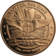 1 Unze Kupfermünze China Panda