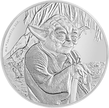 1 Unze Silber Star Wars Yoda 2016 PP (Niue 2$)