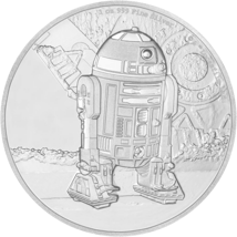 1 Unze Silber Star Wars R2-D2 2016 PP (Auflage: 10.000)