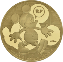 1/4 Unze Mickey Maus 2016 PP (50 Euro | 1.000 Exemplare)