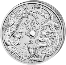 1 Unze Silber Drache & Phönix 2017