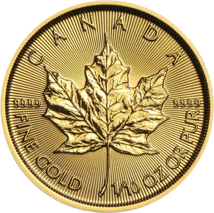1/10 Unze Gold Maple Leaf 2017