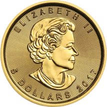 1/10 Unze Gold Maple Leaf 2017