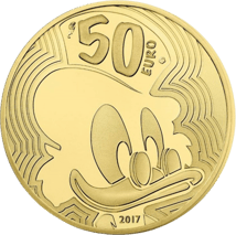 1/4 Unze Dagobert Duck 2017 PP (50 Euro | 1.000 Exemplare)