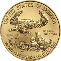 1/4 oz Gold American Eagle 2017