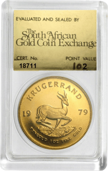 1 Unze Gold Krügerrand 1979 PP (SAGCE | Rarität )