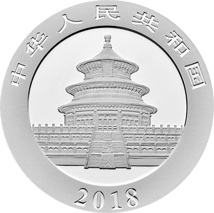30g Silber China Panda 2018